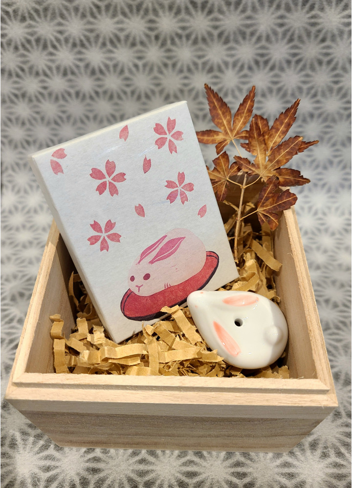 櫻花兔線香の 盒